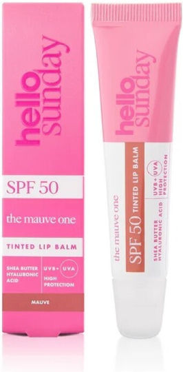 Hello Sunday Lip Balm SPF50 Mauve 15ml