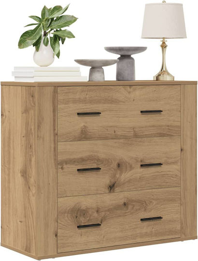 Comoda pentru Dormitor cu 3 sertare 80x33x70buc