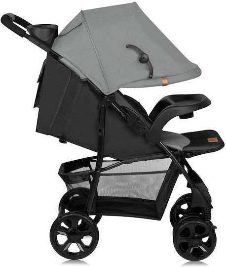 Lionelo Emma Plus Cărucior Cu Umbrelă Potrivit De La 6+ Luni Gri 8kg