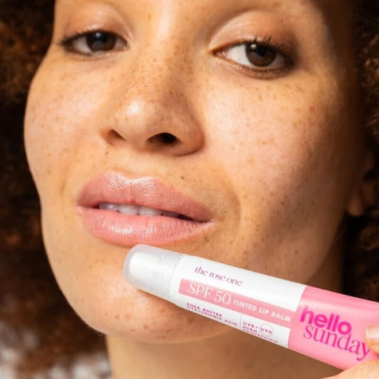 Hello Sunday Lip Balm SPF50 Rose 15ml