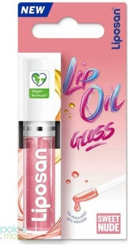 Liposan Gloss Lip Oil Sweet Nude 5.1gr
