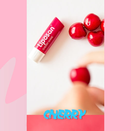 Liposan Fruity Shine Балсам за Устни SPF10 Череша 4.8гр