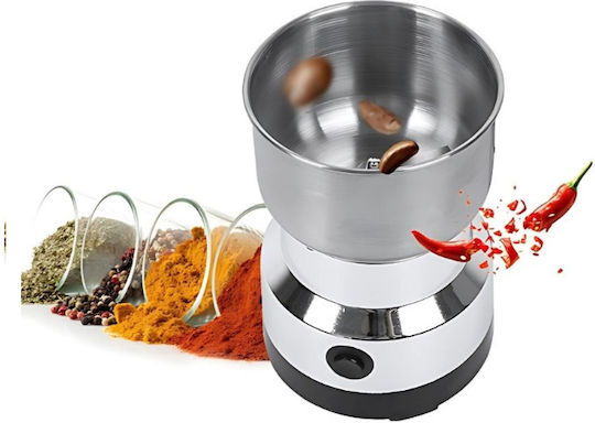Electric Pepper Mill Inox in Brown Colour 10.5cm