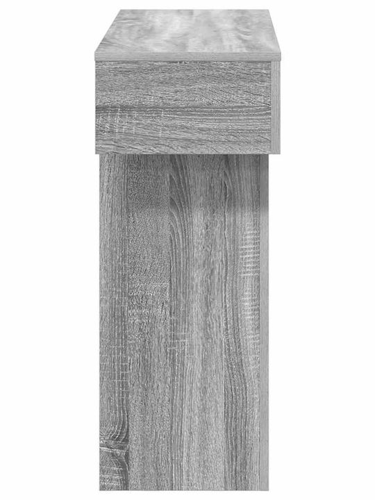 Wooden Console Gray M101xW30xH74cm