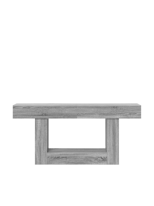 Wooden Console Gray L160xW30xH74cm