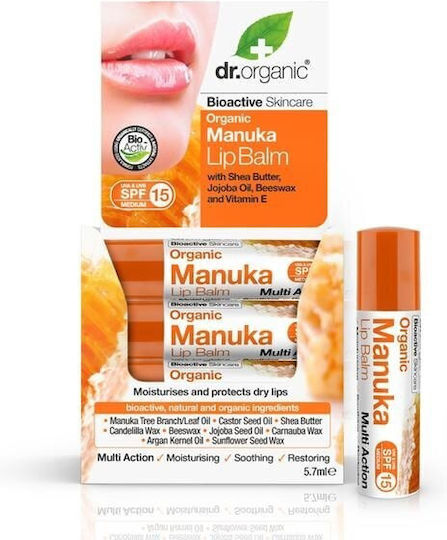 Dr.Organic Balsam de Buze SPF15 5,7ml