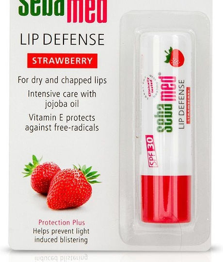 Sebamed Defense SPF30 Strawberry Lip Balm SPF30 Strawberry 4.8gr