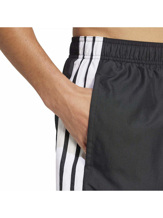 Performance Men's Swimwear Shorts Black Striped