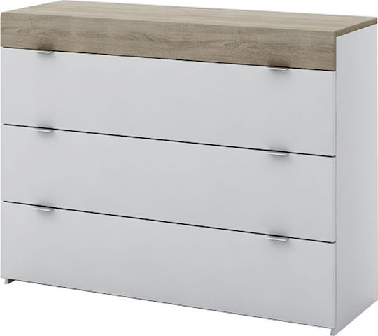Συρταριέρα Ξύλινη Sonoma 105x45x78εκ.