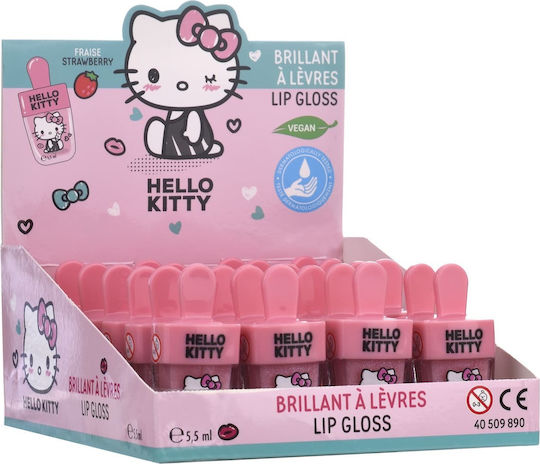 Hello Kitty Lip Gloss Ροζ 5.5ml
