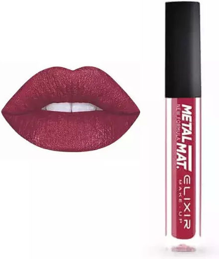 Elixir Liquid Metal Mat Lip Gloss Κόκκινο 5.5gr 10.2ml