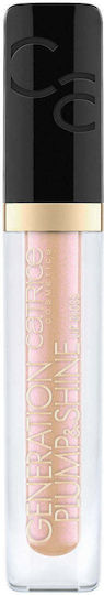 Catrice Cosmetics Generation Plump & Shine Лип Глос 090 Златен циркон 4.3мл