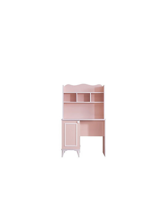 Stewehome Παιδικό Γραφείο Ράφια Ντουλάπι – Ροζ 95×60×160cm Stewehome Παιδικό Γραφείο Ράφια Ντουλάπι – Ροζ 95×60×160cm