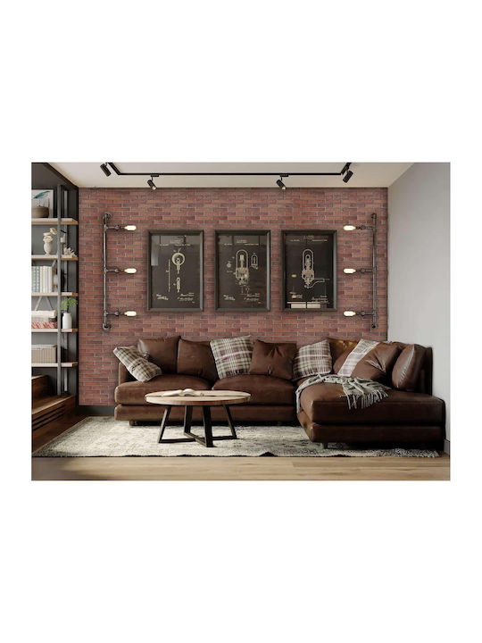 3D Wall Panels Adhesive Beige