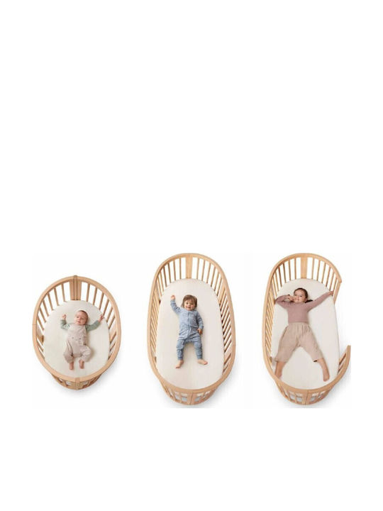 Stokke Stokke Sleepi Babybett Braun Mit Matratze & Rädern