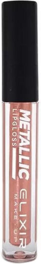 Elixir Metallic Lip Gloss 468 Rusted Rose 5.5ml