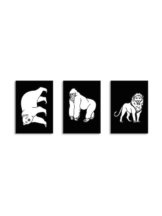 Kidywolf Kids Room Decor Accessories 3 Pieces