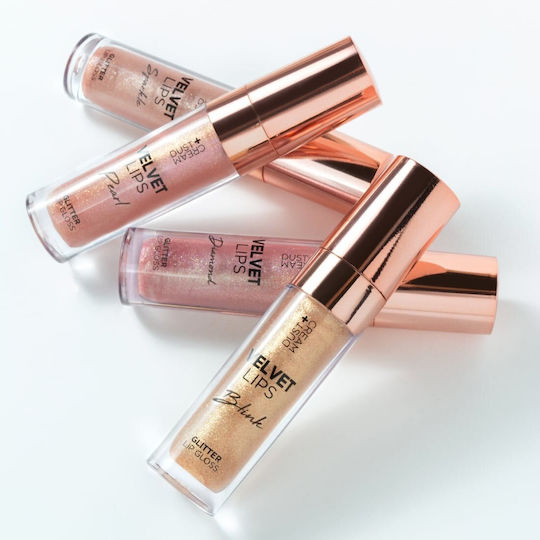 Dust+Cream Velvet Lips Lipgloss Blink Glitzer