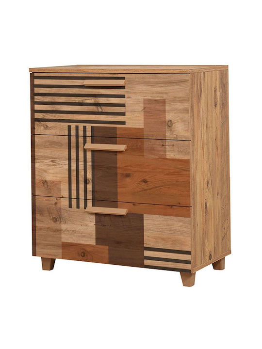 Συρταριέρα Leva Gravis 869vel3475 80x43x95cm Multi