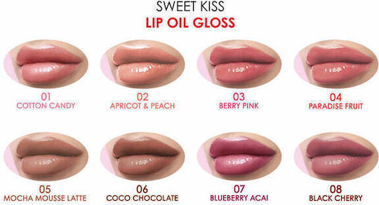 Golden Rose Kiss Lipgloss Braun 4.7ml