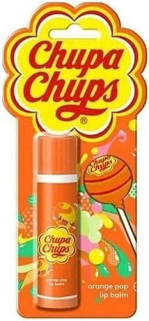 Chupa Chups Lippenbalsam Für Kinder Orange Pop 4gr