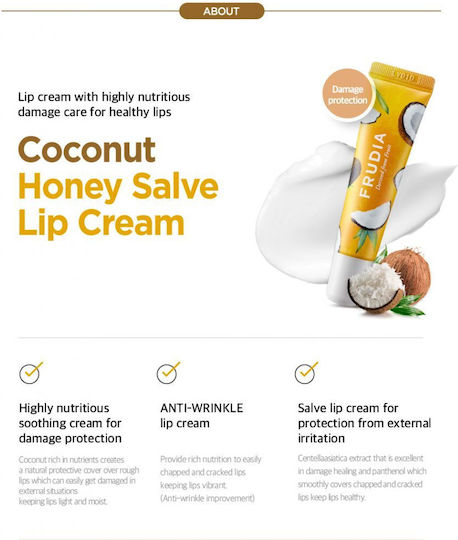 Frudia Honey Coconut Lip Balm Coconut Honey 10ml