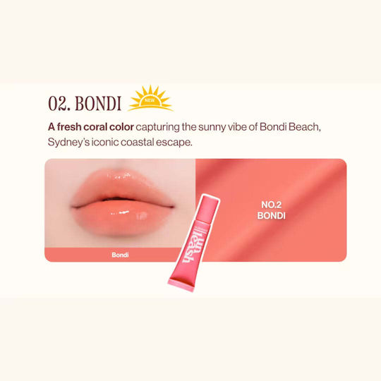 Unleashia Dazzle Lip Gloss No.2 Bondi 10gr