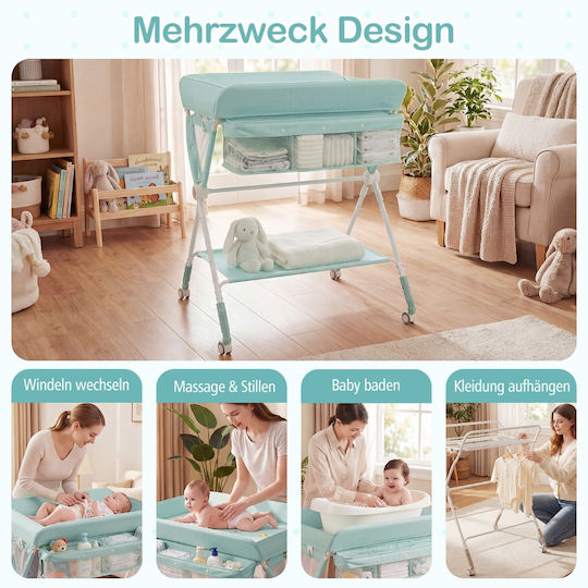 Costway Tragbare Wickelauflage