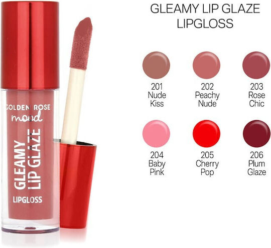 Golden Rose Luciu de buze 202 Peachy Nude