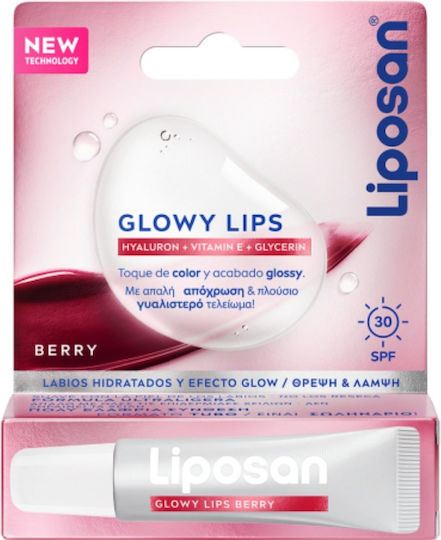 Liposan Glowy Lips Грижа за устни Балсам SPF30 10мл