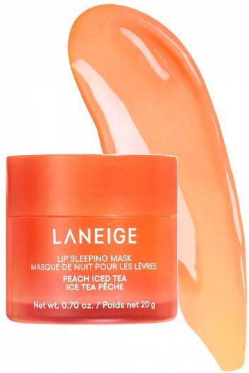 Laneige Sleeping Μάσκα Χειλιών Peach Iced Tea 20gr