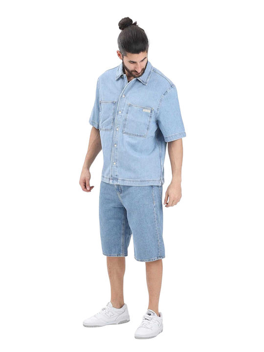Дънкови шорти Calvin Klein Jeans Relaxed Denim