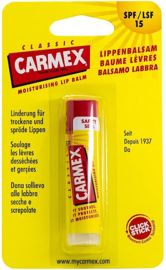 Carmex Балсам за Устни SPF15 Класик 4.25гр