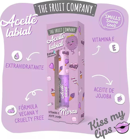 The Fruit Company Lip Oil Για Παιδιά Blackberry 3.6ml