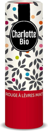 Charlotte Bio Lipstick Matte Red Passion 3.5g