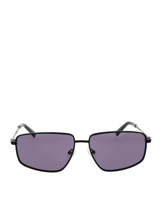 Guess Men's Sunglasses with Black Metal Frame and Gray Lens 00088 01Y