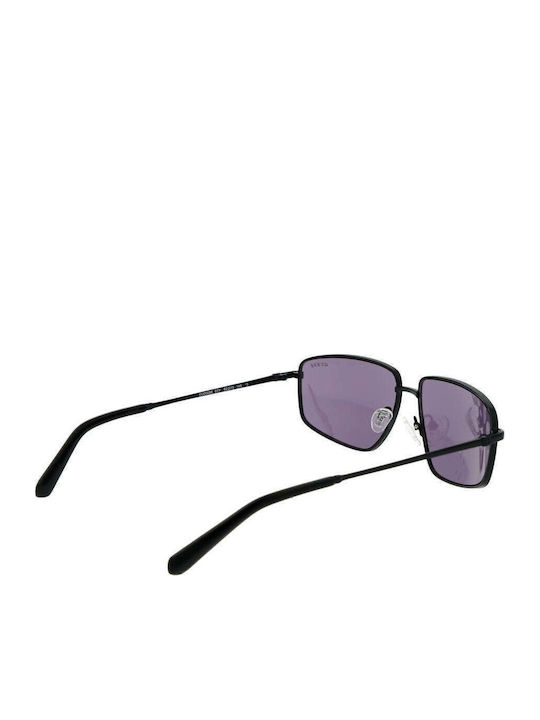 Guess Men's Sunglasses with Black Metal Frame and Gray Lens 00088 01Y