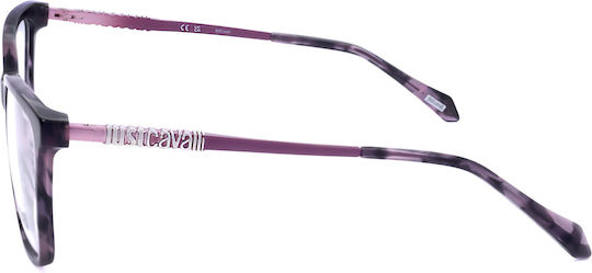 Just Cavalli Plastic Eyeglass Frame Purple JC007 09SJ