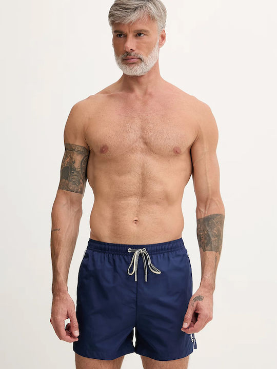 Costum De Baie Bărbați Pantaloni Scurți Albaștri