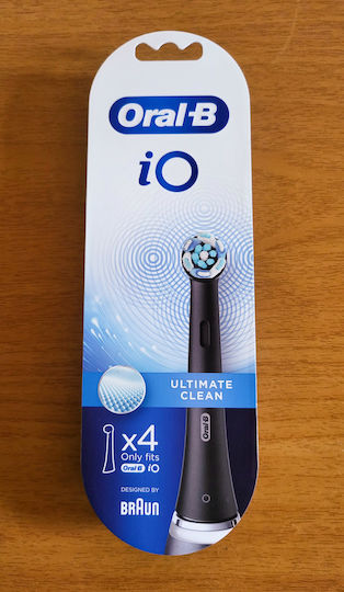 Oral-B iO Ultimate Clean Rezerve capete periuta dinti electrica Negre 8 buc
