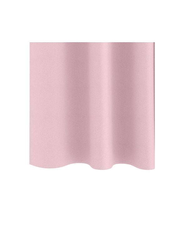 vidaXL Set Blackout Window Curtains with Tab Tops Soft Pink 140x140 cm