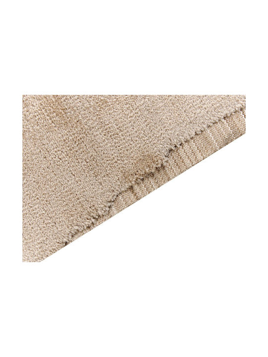 Beliani Wohnzimmer Teppich 160x230cm Beigefarben