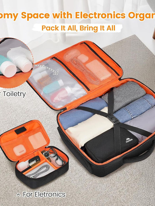 Matein Backpack Αδιάβροχο 30lt Μαύρο
