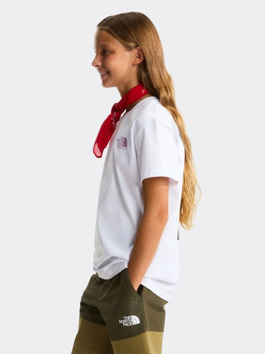 Kids T-shirt White Flora