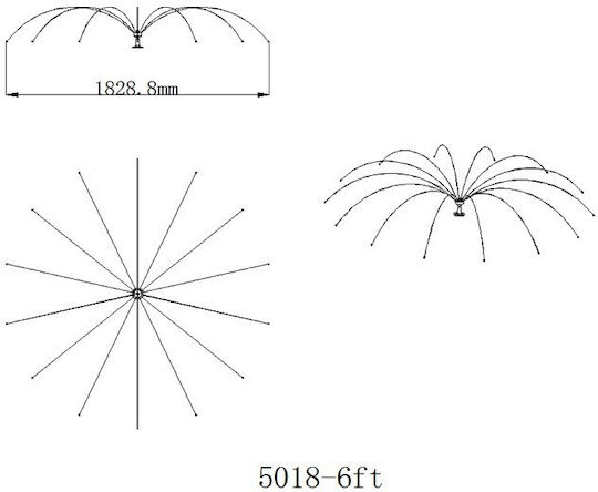 Solar Powered Bird Repellent Scarer