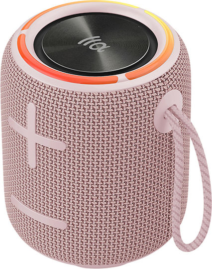 Tazata Fun 100 Αδιάβροχο Ηχείο Bluetooth 16W με Διάρκεια Μπαταρίας έως 24 ώρες Ροζ