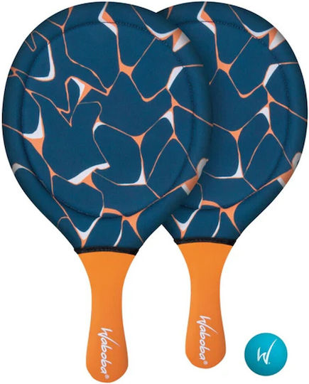 Waboba Silent Rackets Waterproof Cover & Non-Slip Handle Sport Line Orange 19501b