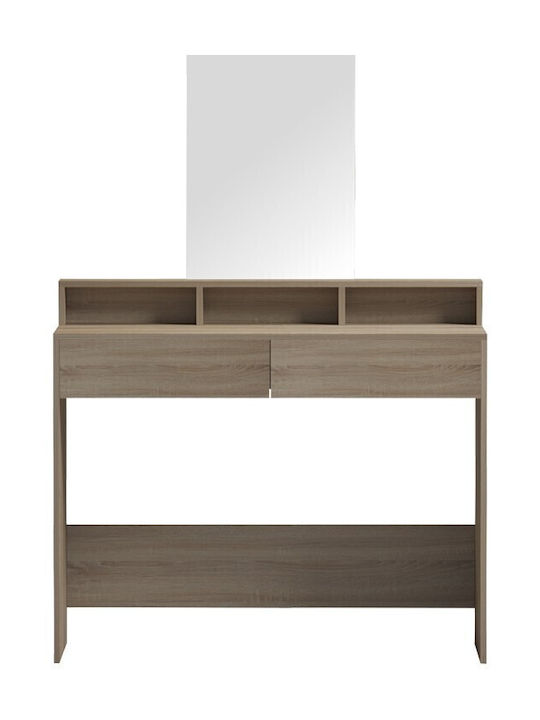 Тоалетна за грим Дървена Sonoma Shade 100x40x140бр