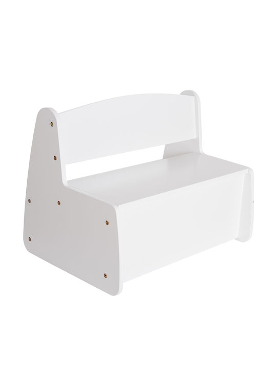 Wooden Outdoor Bench 63x43x47cm