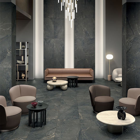 Lea Placă De Podea Interioră Mată 120x60cm Dark